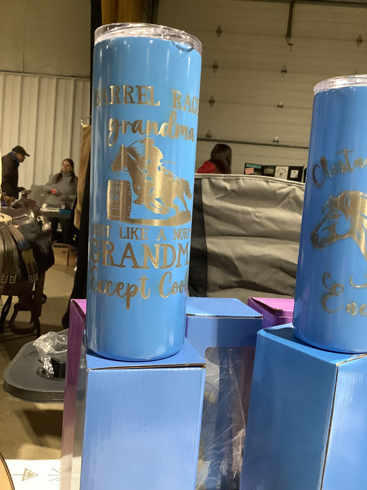 Grandma Barrel 20oz tumbler