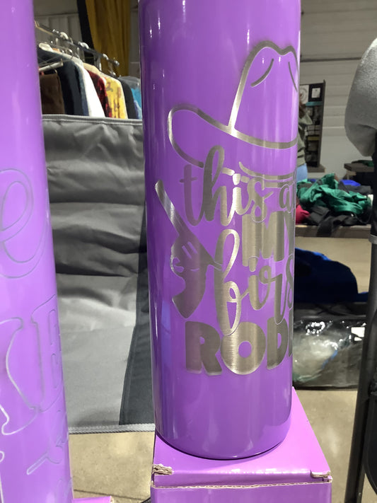 Not my first rodeo 20oz tumbler