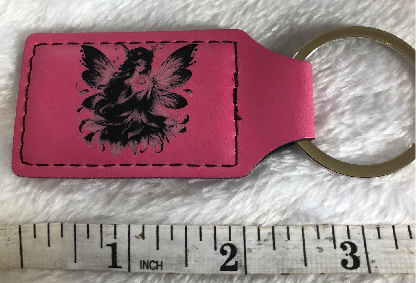 Fairy Leather Key Chain