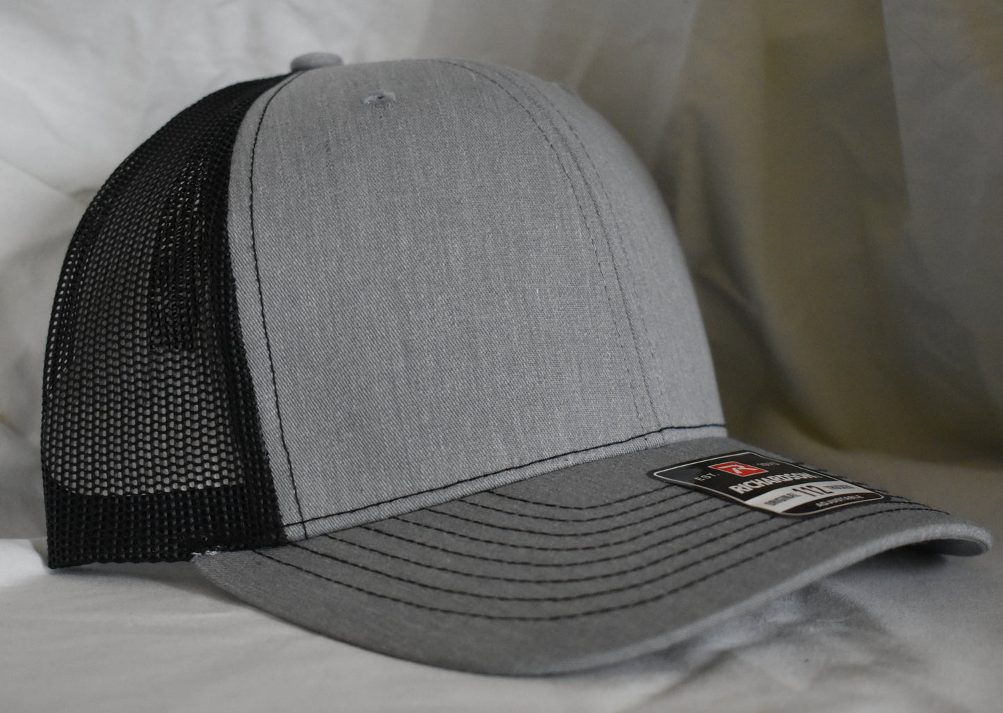 Black and Grey Trucker hat