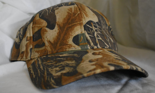 Full camo hat